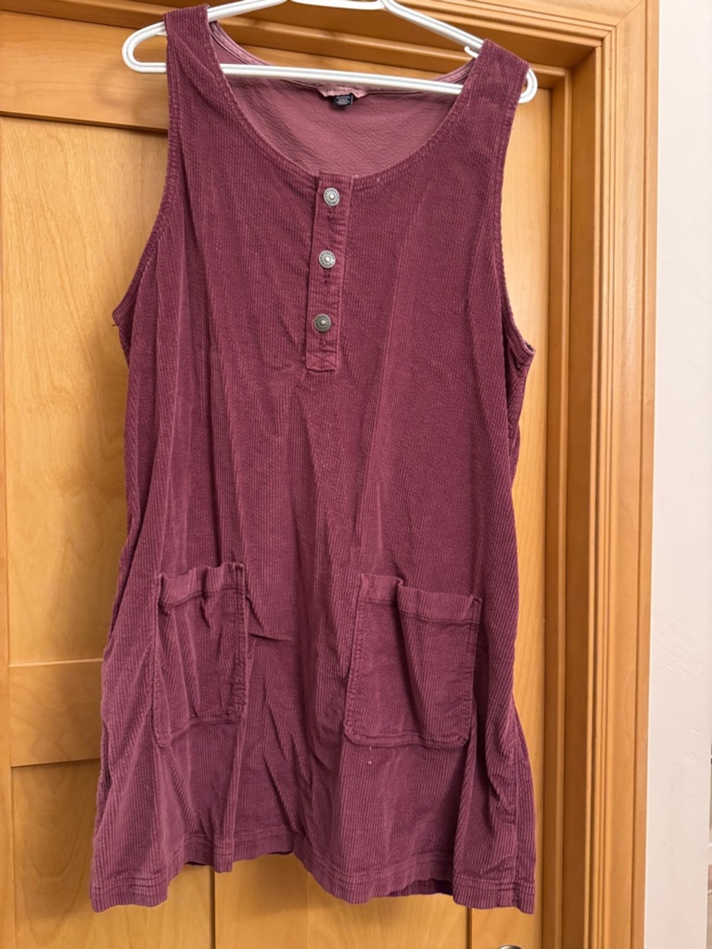 American Eagle Corduroy jumper dress in Mauve